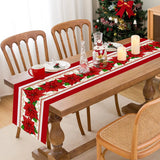 NNEOBA Christmas Table Runner Holiday Decor