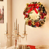 NNEOBA New Year Christmas Wreath Large Artificial Door