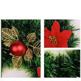 NNEOBA Christmas Wreath Hanging Miniature Garland Decoration
