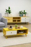 NNECN Modern TV Stand Side table & Coffee Table package for Living Room