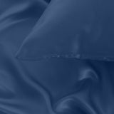 Pure Silk Pillow Case by Royal Comfort-Navy-1927503852635033607