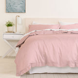 Royal Comfort - Balmain 1000TC Bamboo cotton Quilt Cover Sets (King) - Blush-1927503861883473920