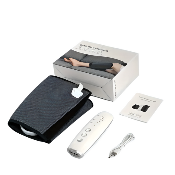 NNETM Leg Massager for Circulation with Air Compression & Heat(Gray)