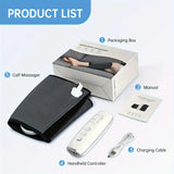 NNETM Leg Massager for Circulation with Air Compression & Heat(Gray)