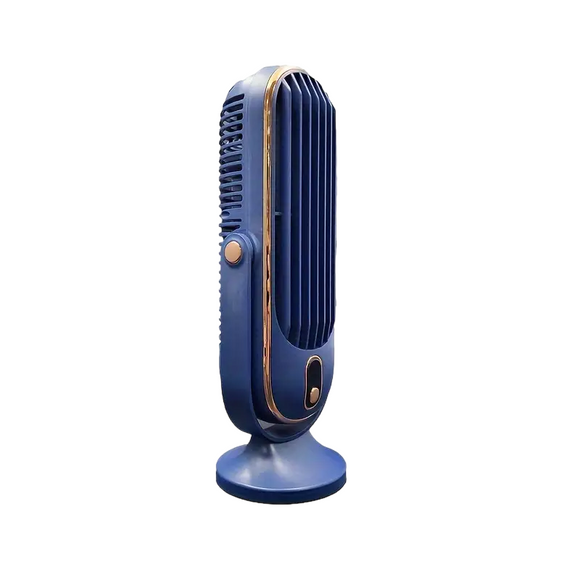 NNETM Large Battery Dual Motor Portable Fan - Blue