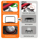 NNETM Round Trampoline with Armrests