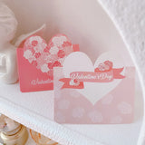 NNEOBA 20Pcs 3D Cloud Heart Paper Greeting Cards