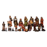 NNEOBA 20-Piece Christmas Nativity Scene Figurine Set