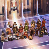 NNEOBA 20-Piece Nativity Scene Figurine Set