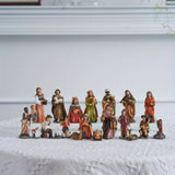 NNEOBA 20-Piece Nativity Scene Figurine Set