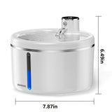 NNETM Wireless Pet Water Fountain – 3L Smart Auto Dispenser with Motion Sensor