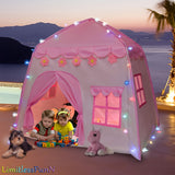 NNETM Floral Tent Playhouse for Kids Outdoor