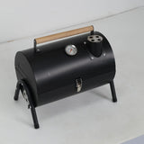 NNETM Portable Charcoal Grill BBQ Smoker with Handle