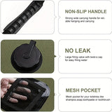 NNETM Solar Camping Shower Bag with Hose & Head
