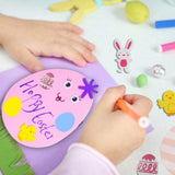 NNETM 191pcs Easter Craft Kit DIY Foam Stickers Set