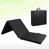 NNETM Ultra-Durable Folding Balance Mat - Anti-Tear, Sweat-Resistant(Black)