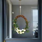 NNETM Easter Egg Wreath Wall Decoration