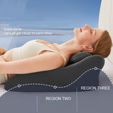 NNETM Foam Bed Pillow with Ergonomic Multi-Use Memory