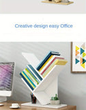 NNETM A minimalists dream: a beautifully crafted wooden bookshelf for your desk