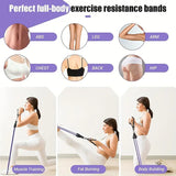 NNETM 16pcs Resistance Bands Set