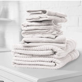 Royal Comfort Eden Egyptian Cotton 600 GSM 8 Piece Towel Pack White-1927503914513600513