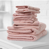 Royal Comfort Eden Egyptian Cotton 600 GSM 8 Piece Towel Pack Blush-1935488861337686017