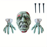 NNETM 3pcs/Set Haunted Grounds Zombie Invasion