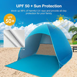 NNETM Pop-Up Beach Tent with UV Protection