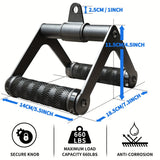 NNETM 660 lbs Max Load Universal Iron Machine Handle Attachment(Black)