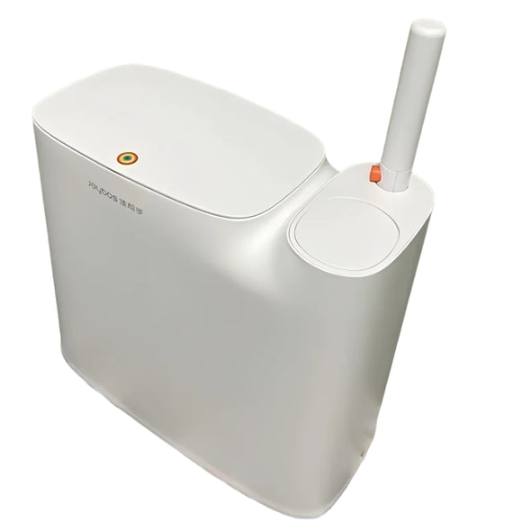 NNETM Press-Top Wastebasket and Toilet Brush Set