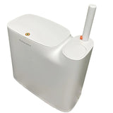NNETM Press-Top Wastebasket and Toilet Brush Set
