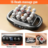 NNETM 16 Head Deep Tissue Massage Gun