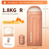 NNETM Warm Oval Sleeping Bag with Hat