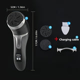 NNETM Rechargeable Electric Foot File Pedicure Tool