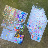 NNETM Easter Bunny & Egg Plastic Gift Bags (50pcs)