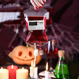 NNETM 50pcs Blood Bags for Drinks - Vampire Drink Pouch with Syringes
