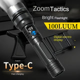 NNETM Ultra-Bright LED Flashlight USB Rechargeable (150 Lumens)