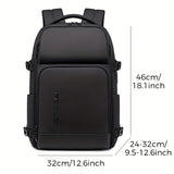 NNETM Men's Laptop Backpack Business Travel Bag