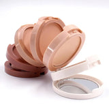 NNETM 5-in-1 Concealer, Contour, Bronzer Makeup Powder, Oil Control Setting Powder With Puff And Mirror, Long Lasting And Waterproof