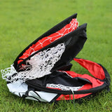 NNETM Portable Dual-Use Folding Soccer Goal - Red