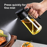 NNETM Portable Oil Sprayer & Dispenser for Cooking
