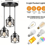 NNETM 3-Light Industrial Ceiling Light