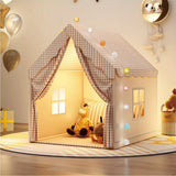 NNETM Kids Castle Play Tent Indoor Pretend Playhouse