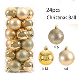 NNEOBA Christmas Tree Ornaments Ball Set (24pcs)