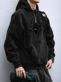 NNETM Vintage Spider Graphic Hooded Jacket