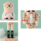NNEOBA Wooden Nutcracker Puppet Soldier - 25CM