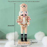 NNEOBA Wooden Nutcracker Puppet Soldier - 25CM