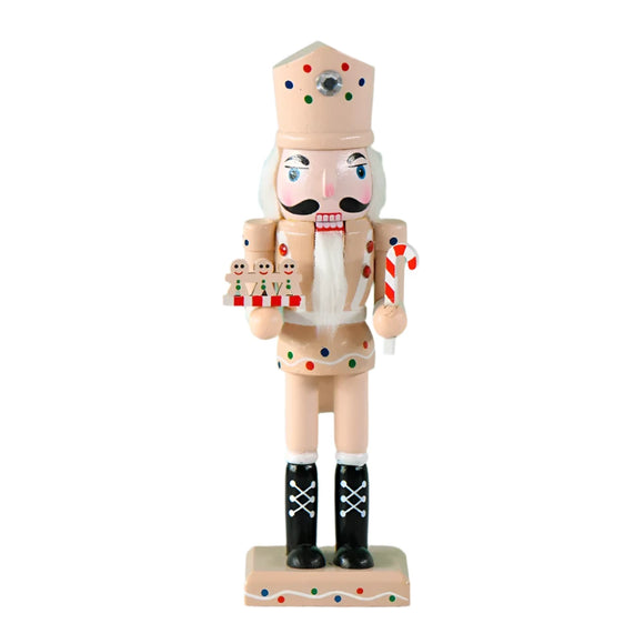 NNEOBA Wooden Nutcracker Puppet Soldier - 25CM
