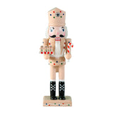NNEOBA Wooden Nutcracker Puppet Soldier - 25CM