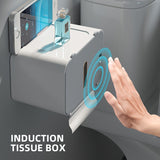 NNETM Smart Sensor Tissue Box Rechargeable Auto Dispenser